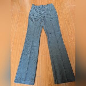 Suzy Shier Black and White Patterned Pants